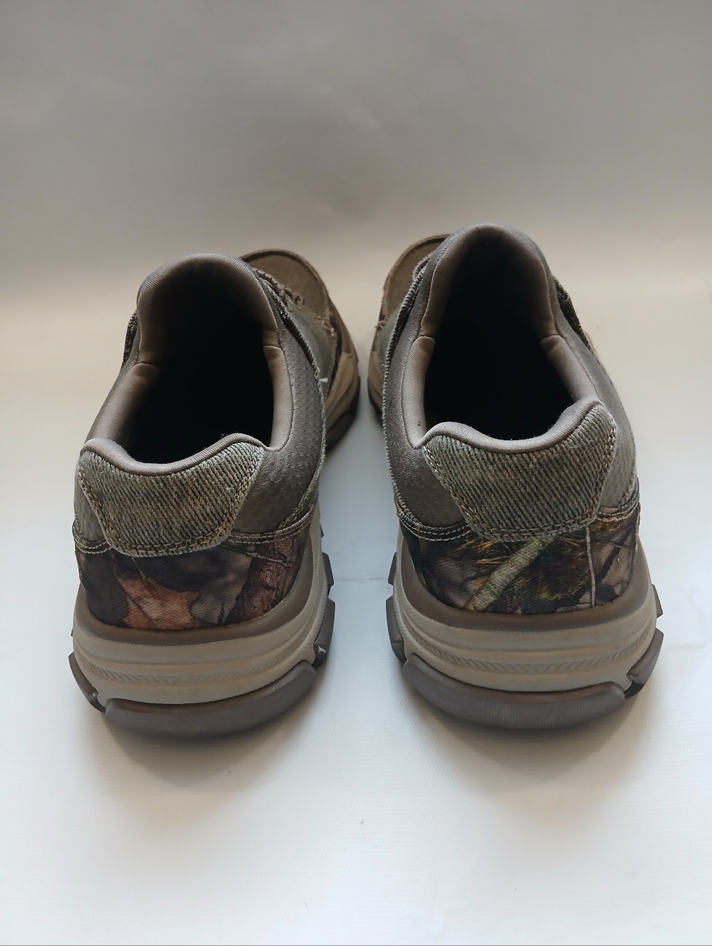 Skechers Men's Olive Brown Lace-Up Casual Sneaker - Picture 5 of 16